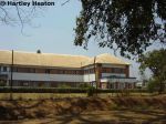The building is at the back end of where the boys school playing fields were.<br />It is no longer a boys hostel, I think it is now just another government building.<br />The road that it is on is still called 'Bird Cage Walk'